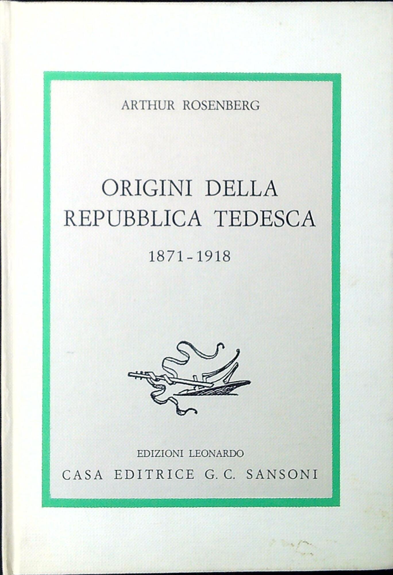Origini della Repubblica tedesca, 1871-1918