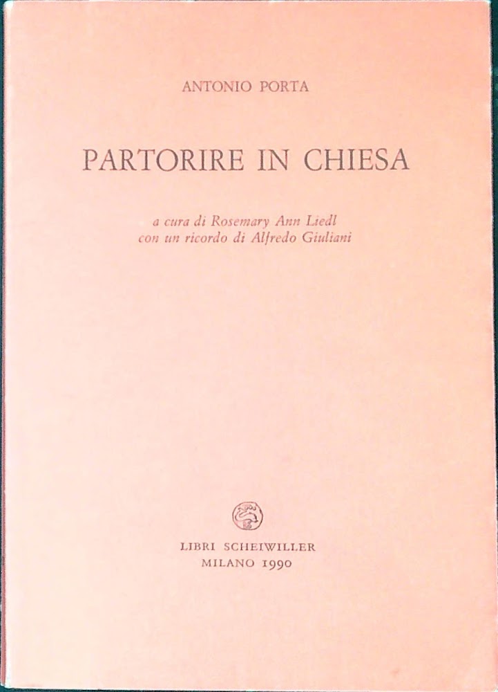 Partorire in chiesa