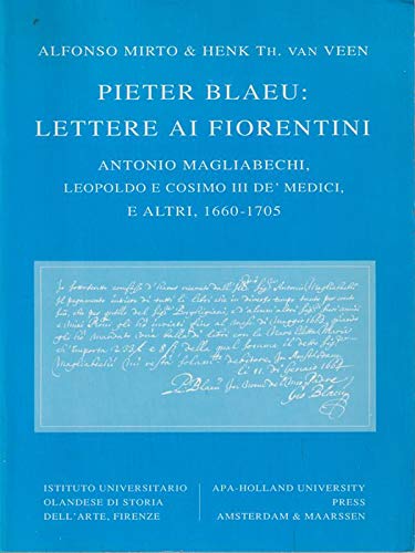 Pieter Blaeu: lettere ai fiorentini