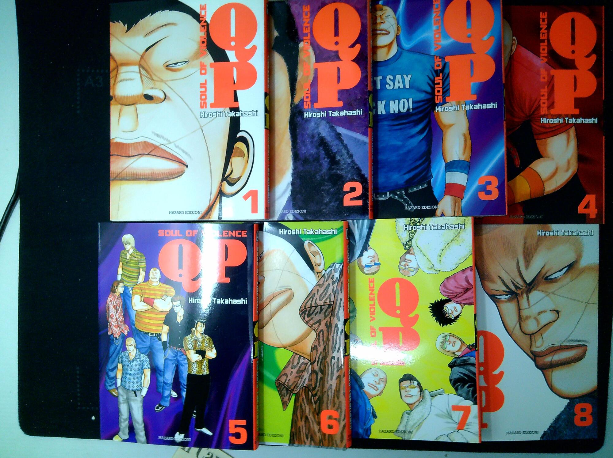 QP. Soul of violence. 8 volumi, opera completa