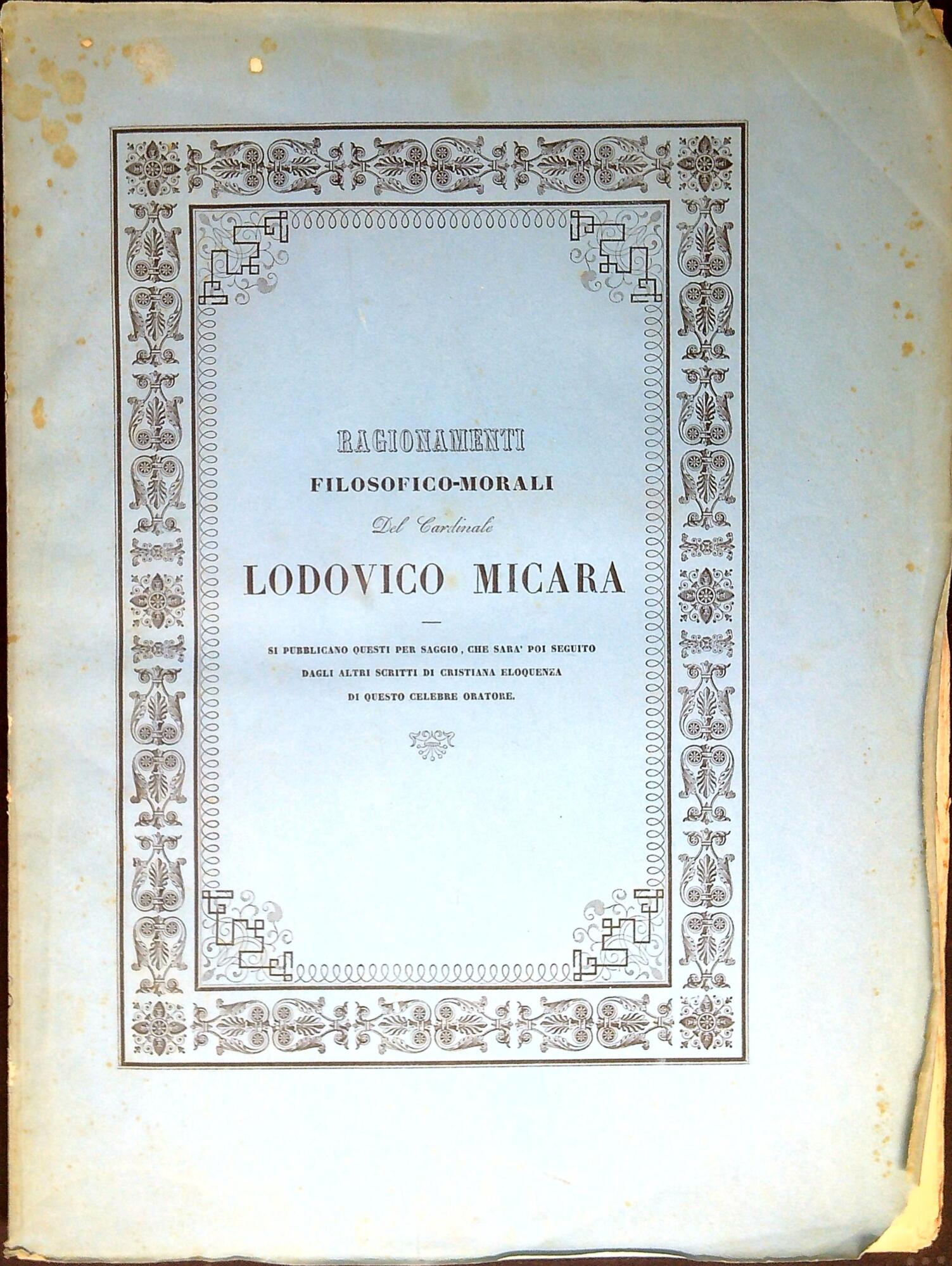 Ragionamenti filosofico-morali