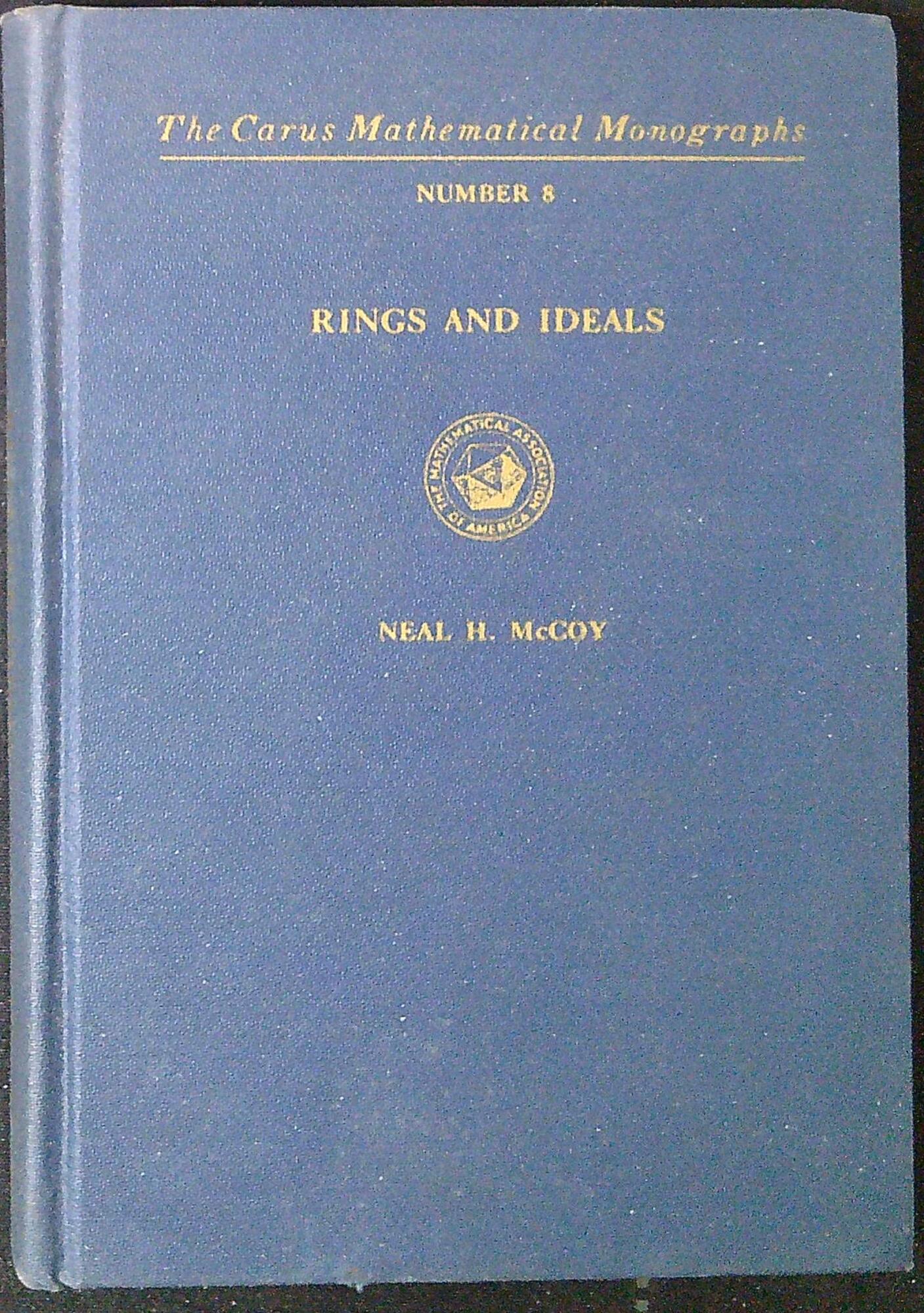 Rings and ideals