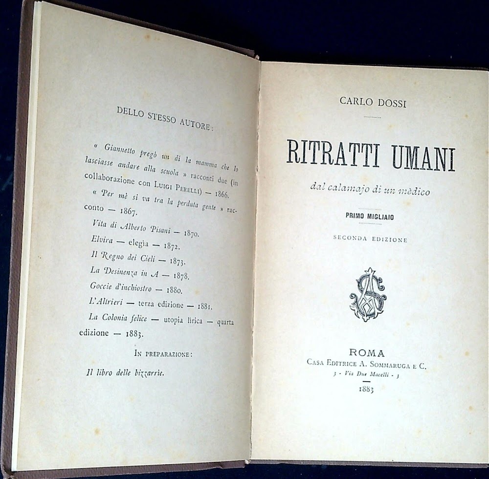 Ritratti umani : dal calamajo di un medico