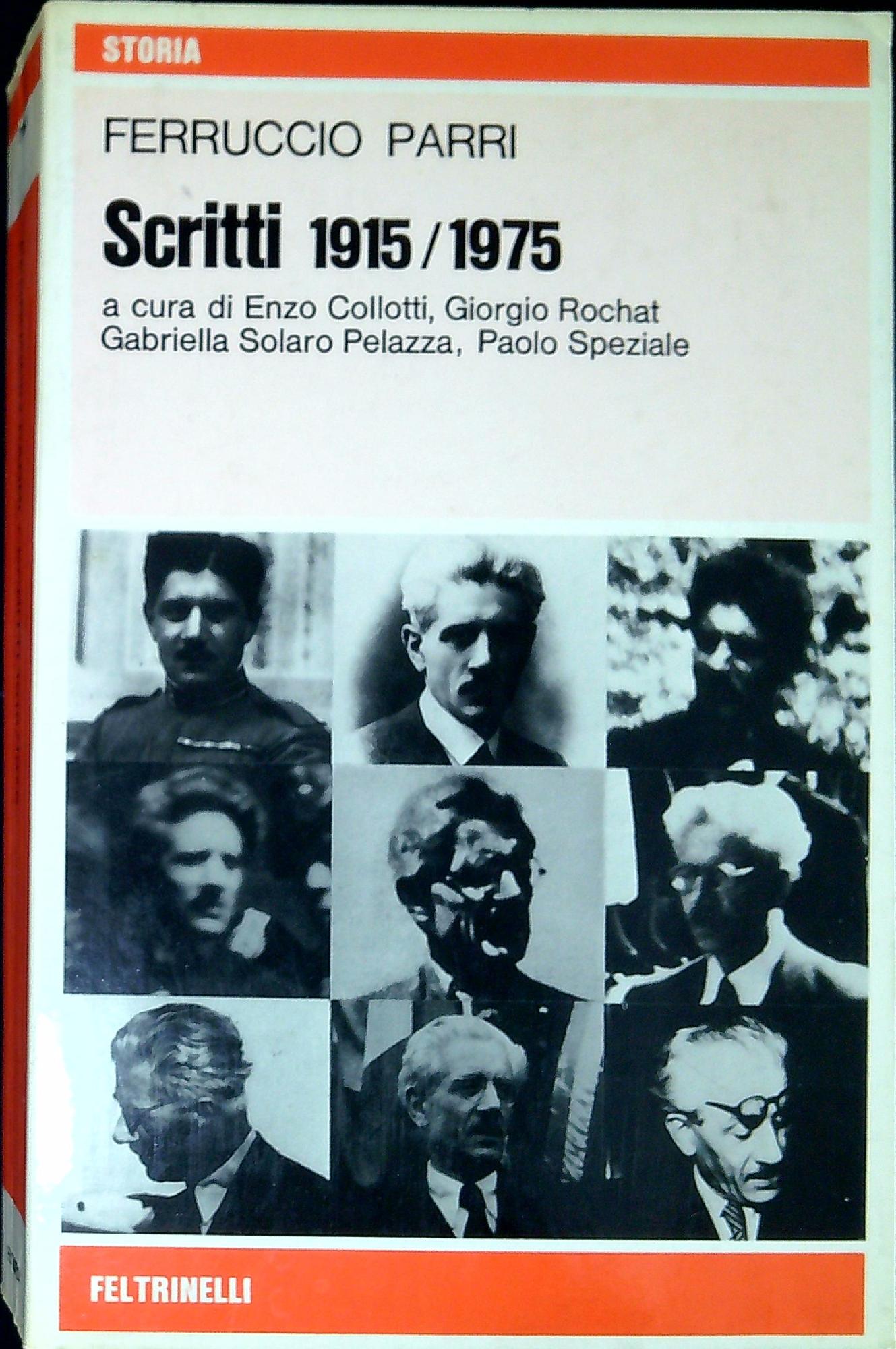 Scritti 1915-1975