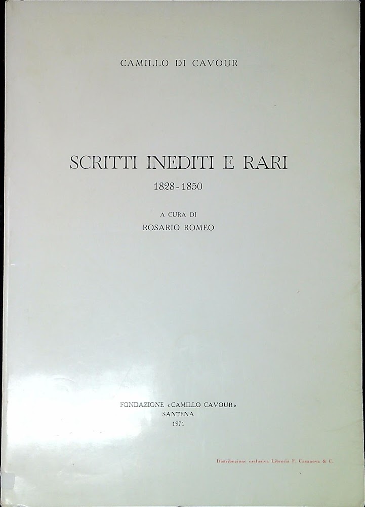 Scritti inediti e rari, 1828-1850