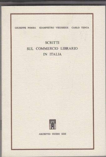 Scritti sul commercio librario in Italia