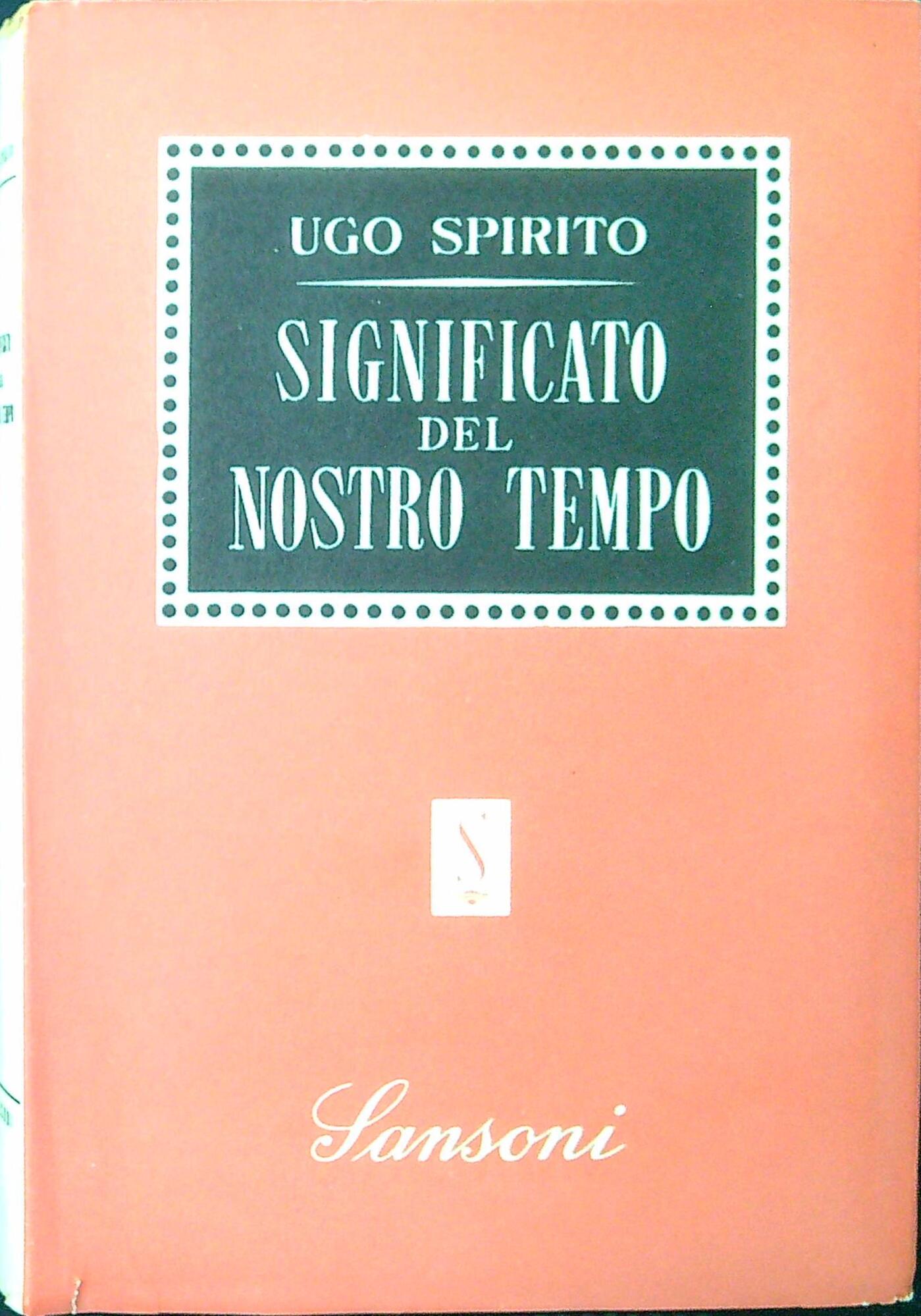 Significato del nostro tempo