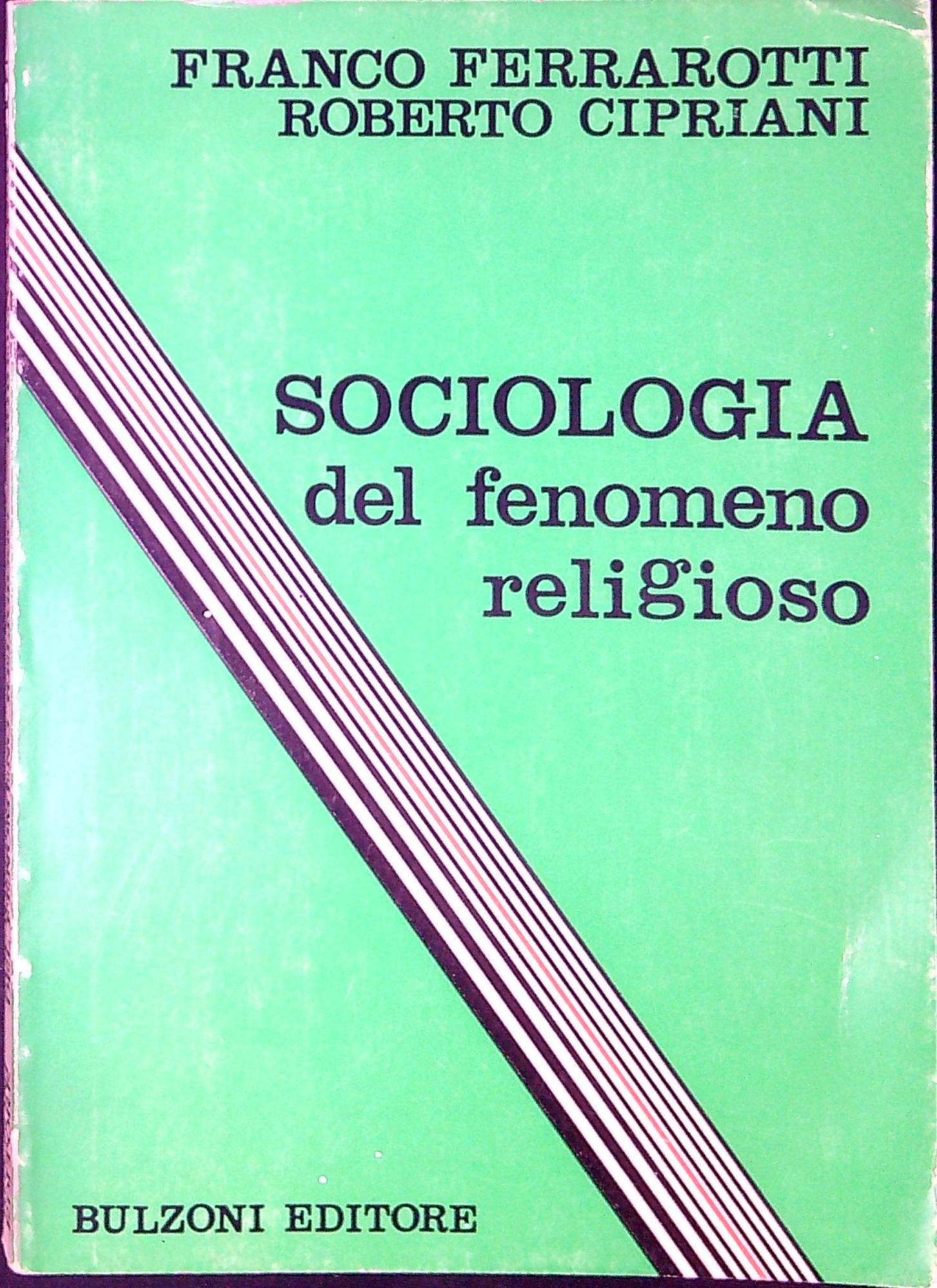 Sociologia del fenomeno religioso