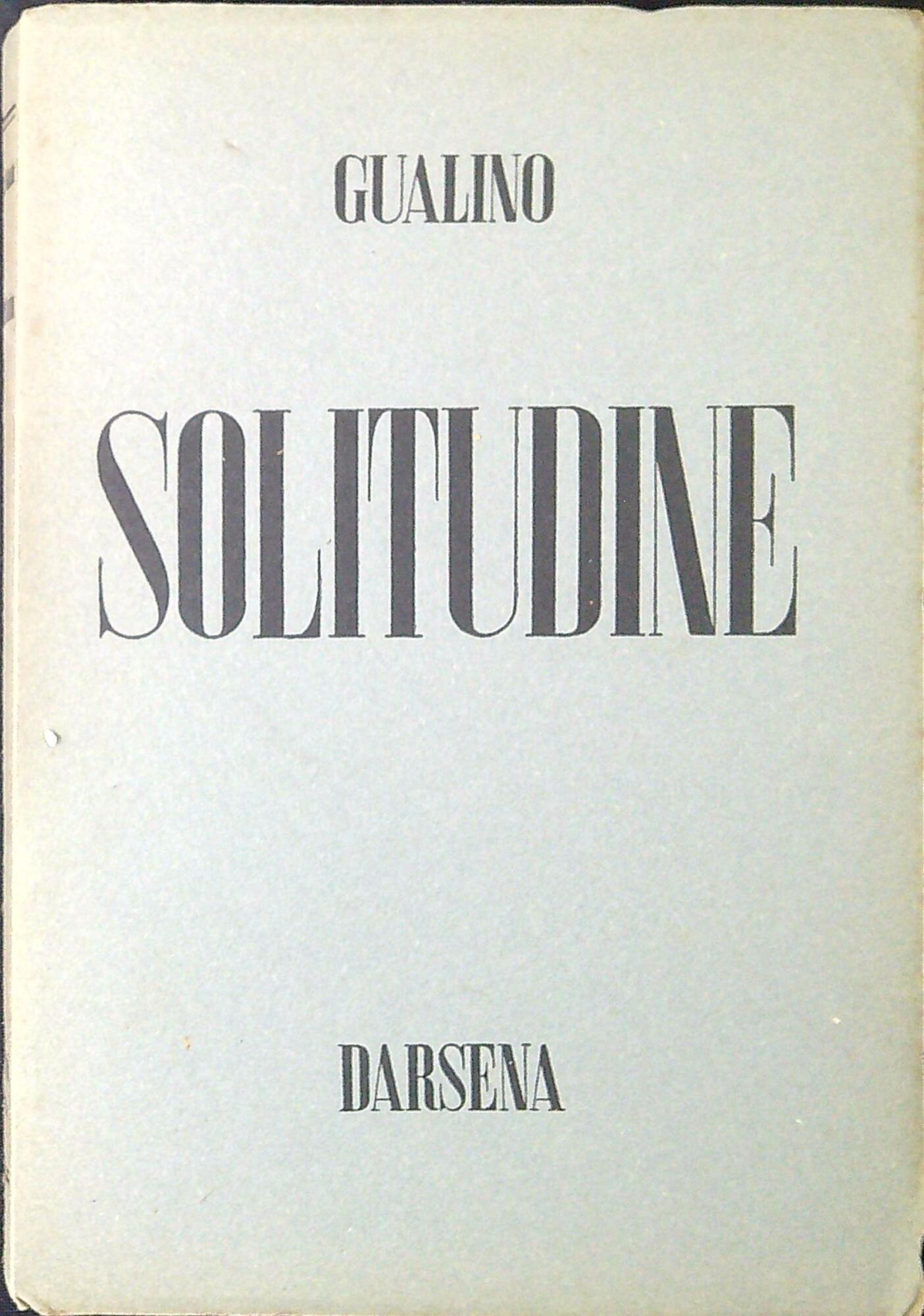 Solitudine