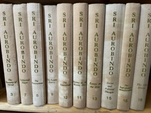 Sri Aurobindo Ashram Publications 1972 30 volumes set