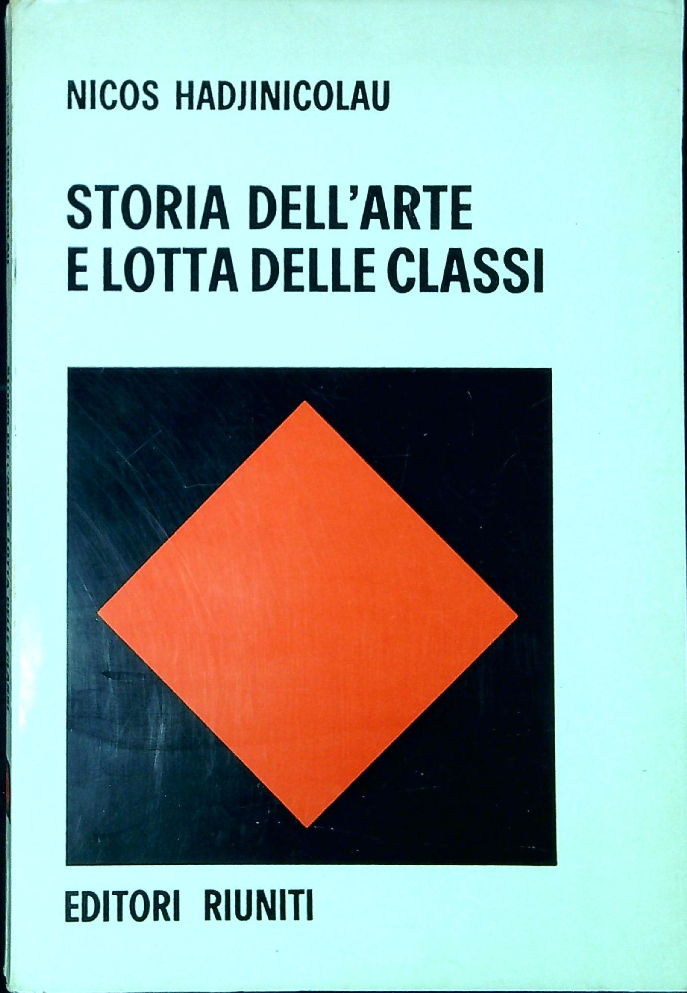 Storia dell'arte e lotta delle classi