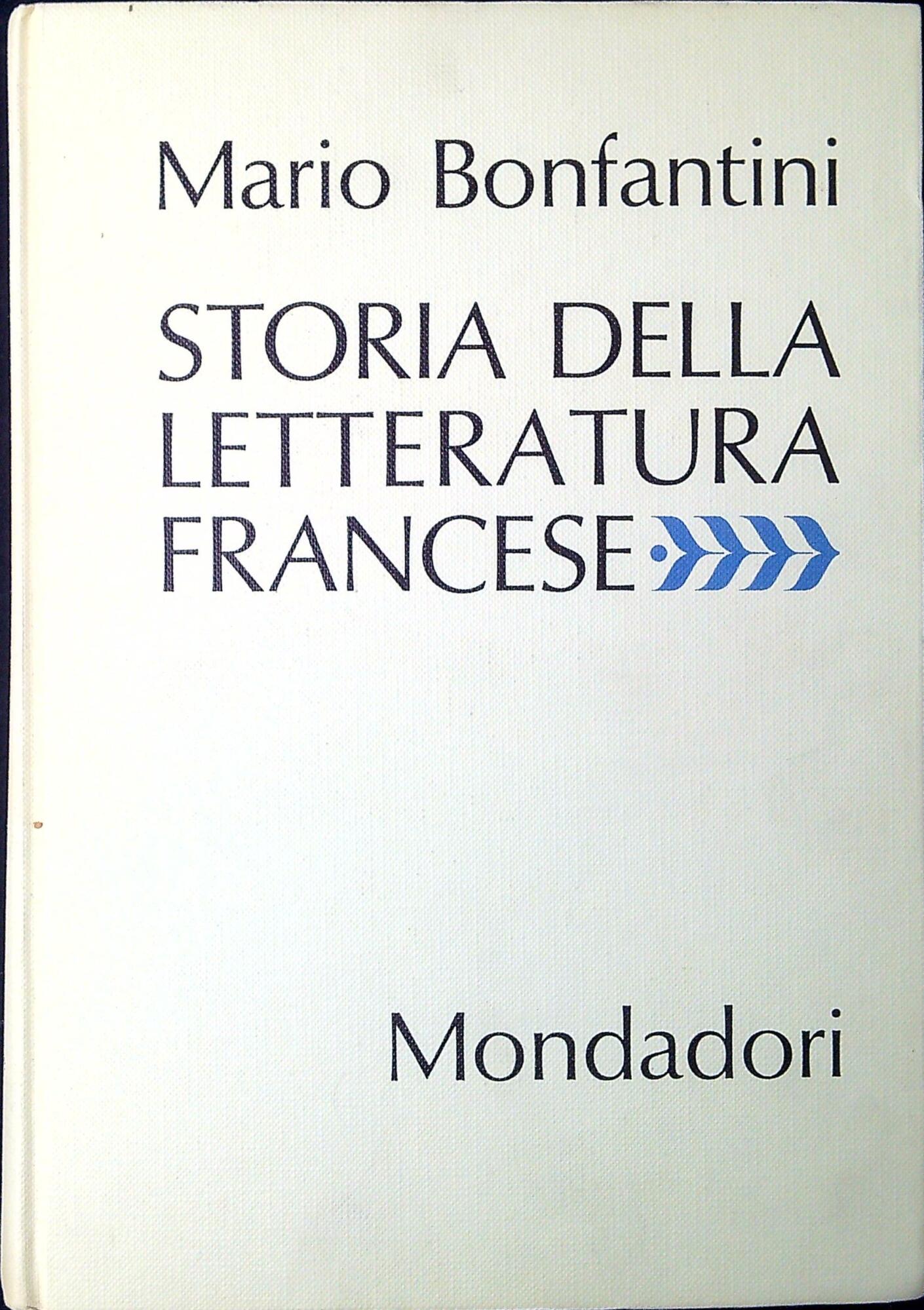 Storia della letteratura francese