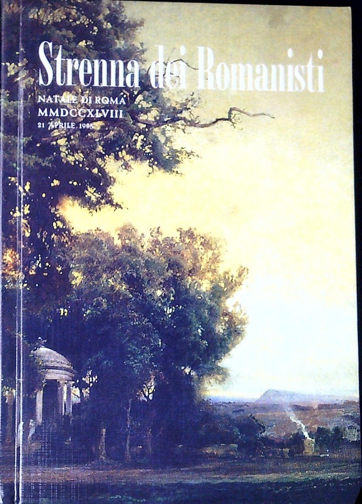 Strenna dei romanisti Natale di Roma 1995 ab U.c. 2748