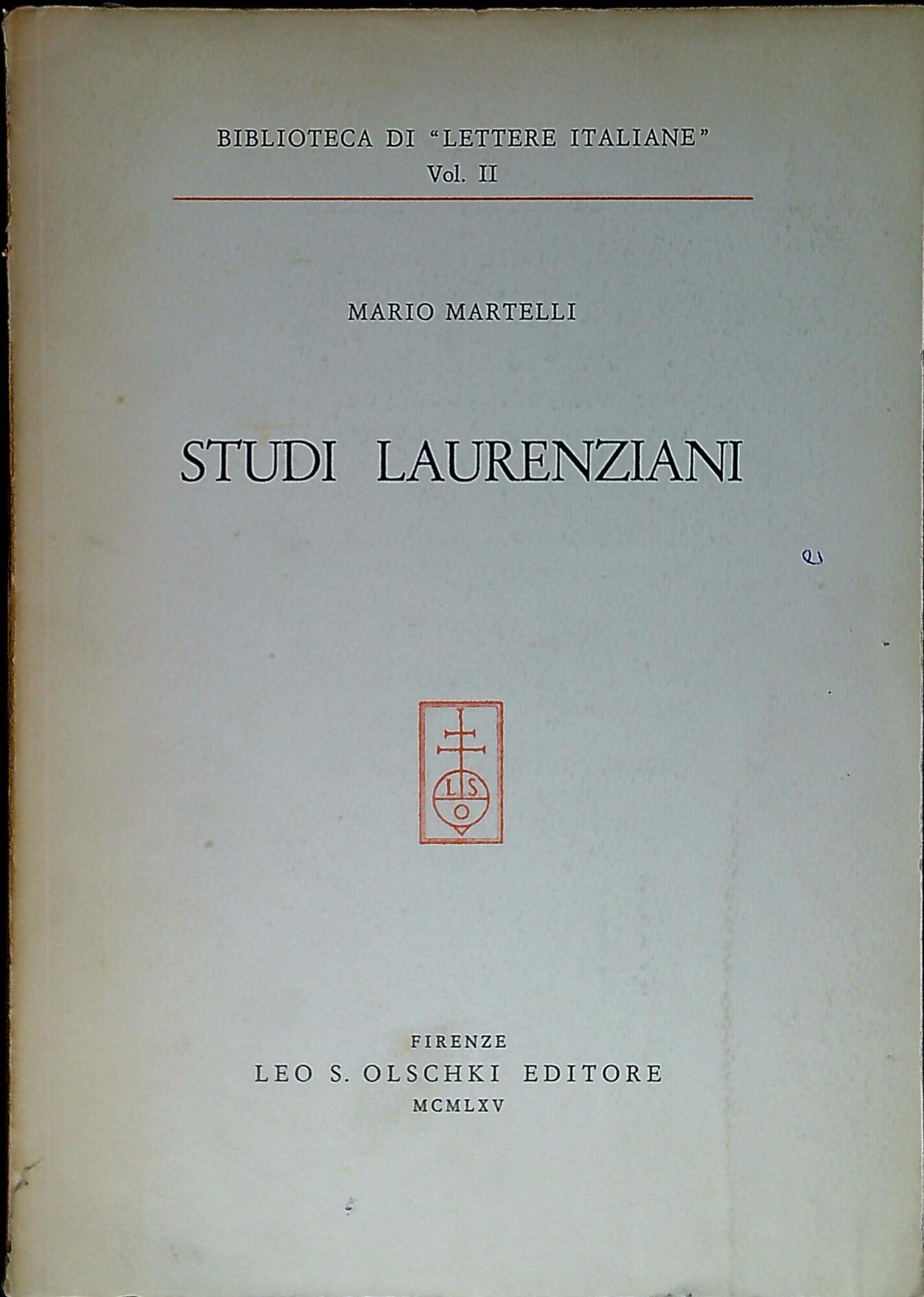 Studi laurenziani