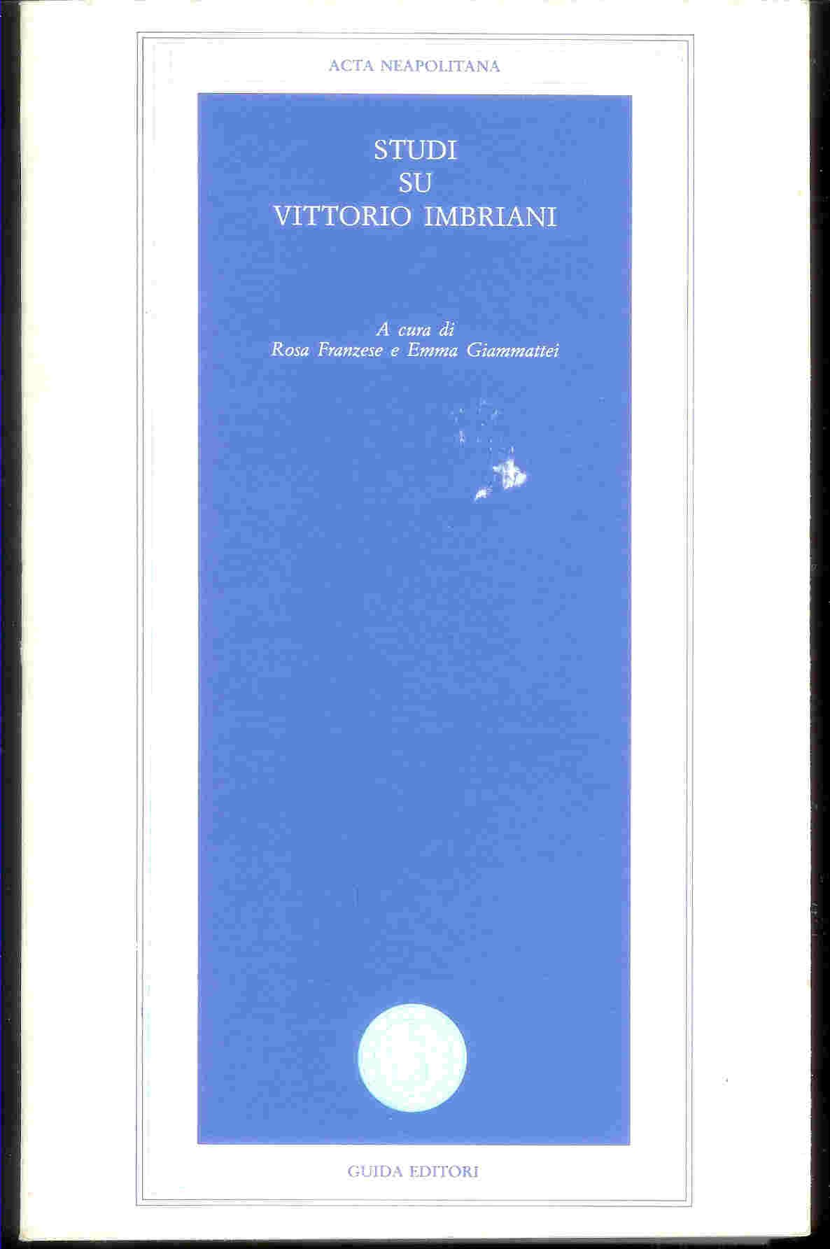Studi su Vittorio Imbriani