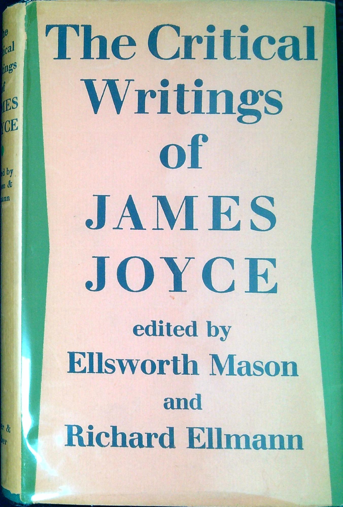 The critical writings of James Joyce