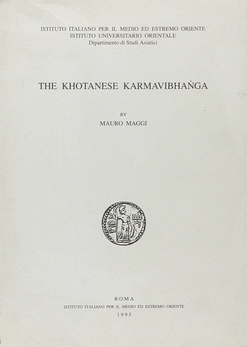 The Khotanese Karmavibhanga