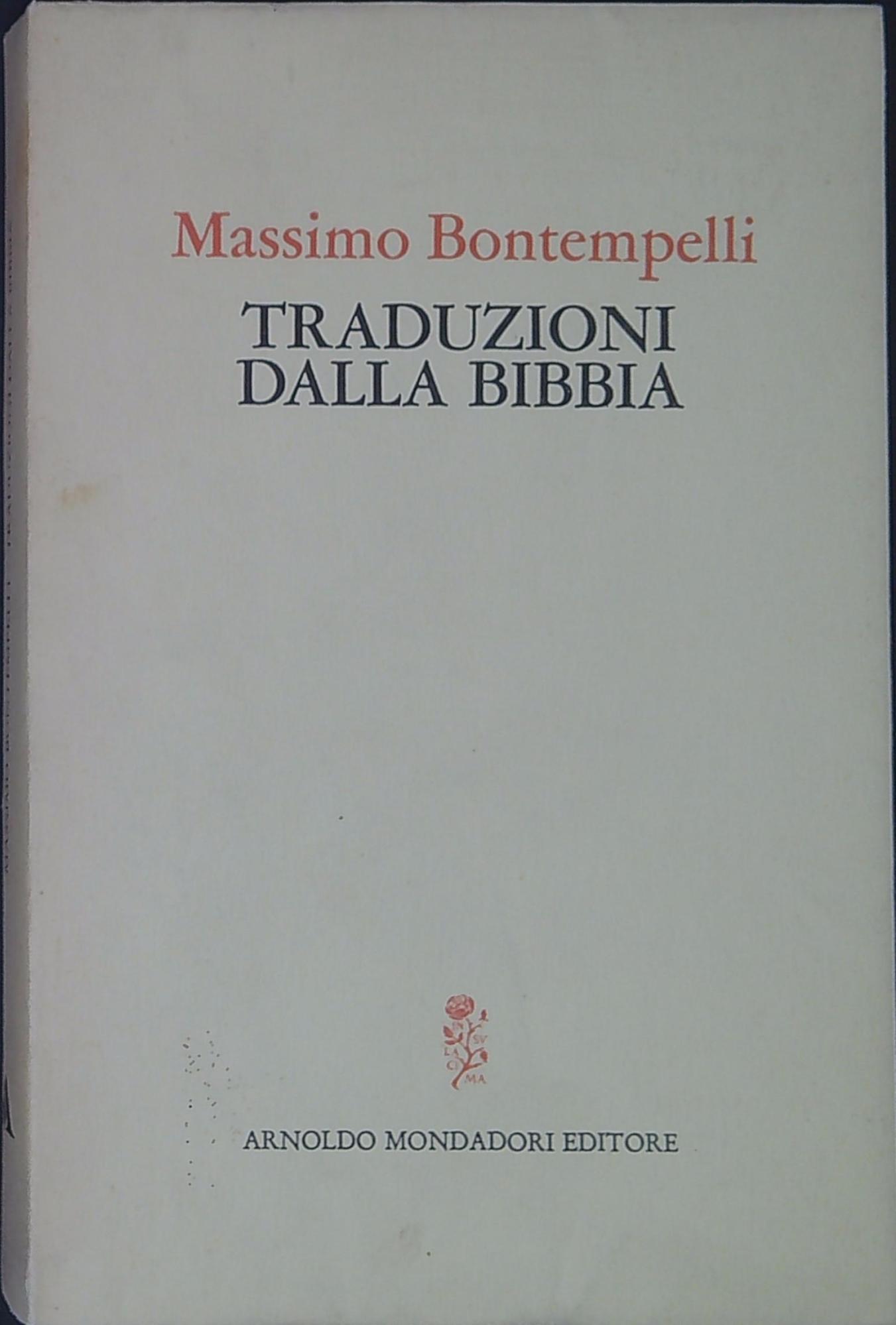 Traduzioni dalla Bibbia