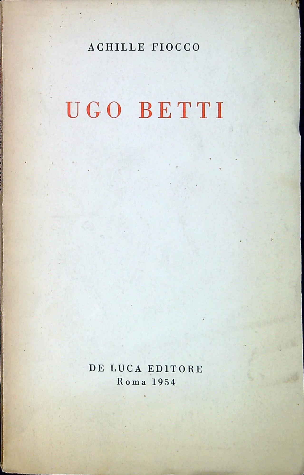Ugo Betti