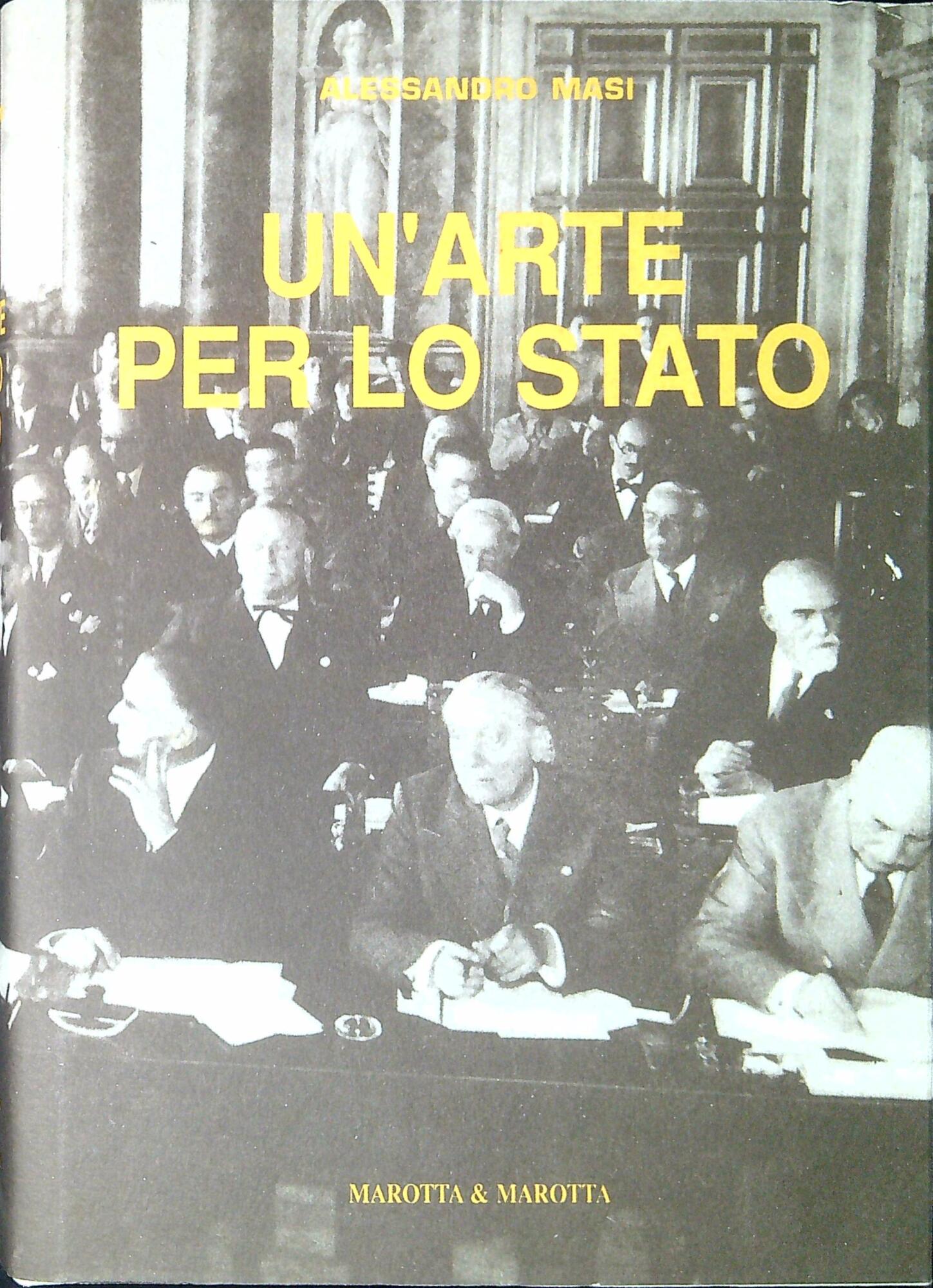 Un'arte per lo Stato dalla nascita della Metafisica alla Legge …