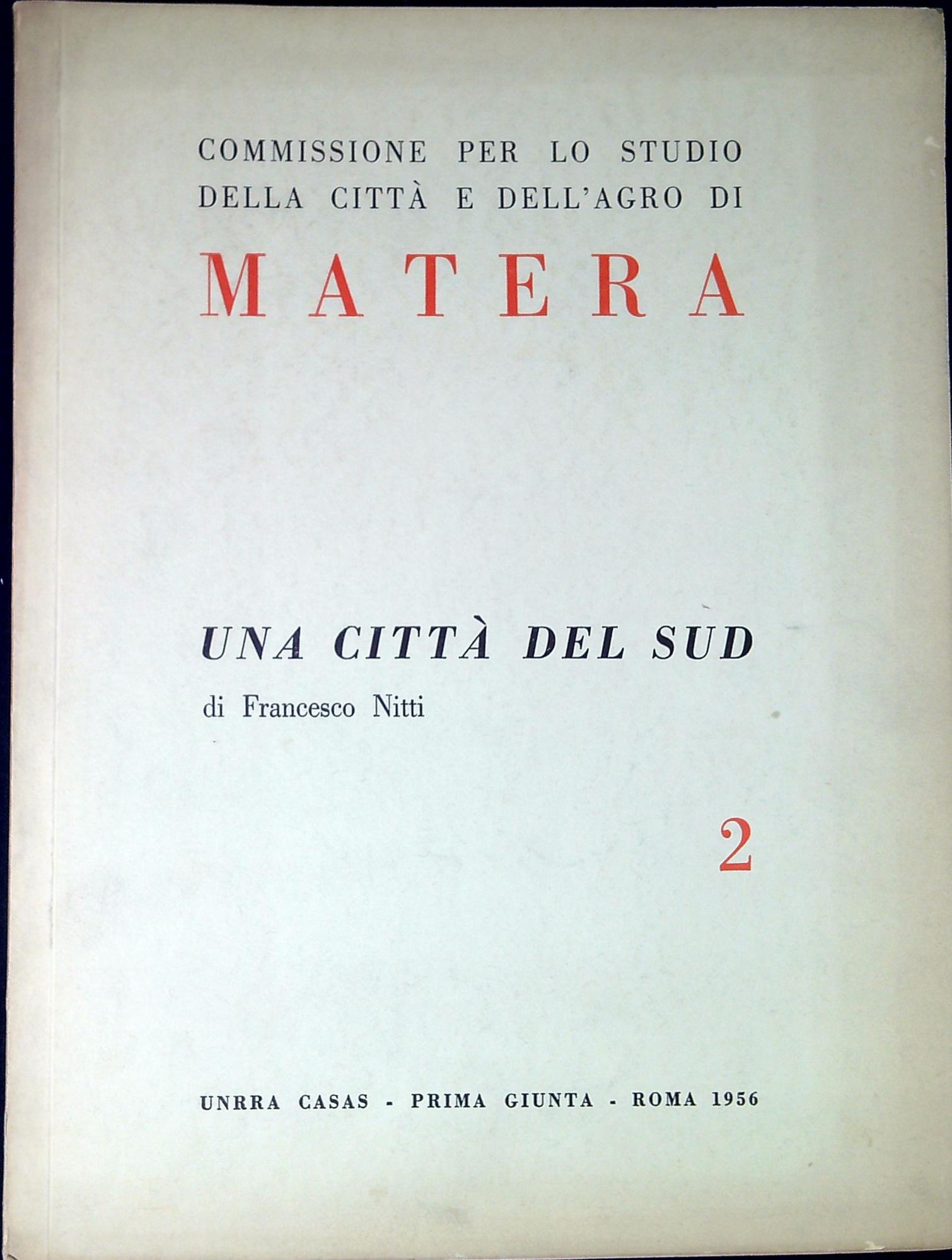 Una città del sud : saggio storico