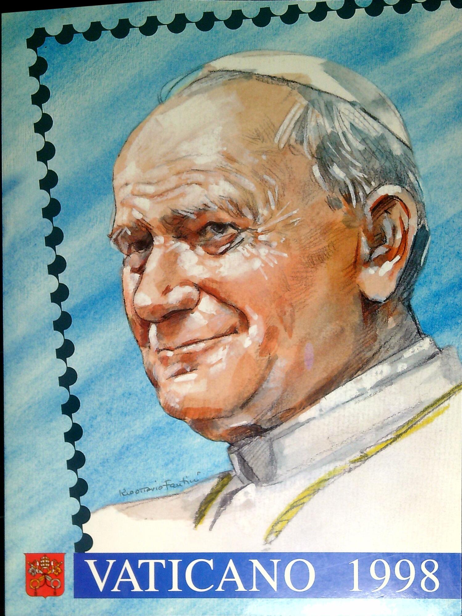 Vaticano 1998. Raccolta annuale delle emissioni filateliche