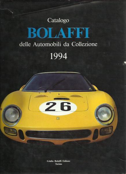 Catalogo Bolaffi della Automobili da Collezione 1994