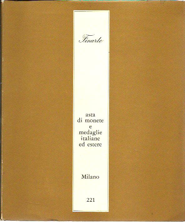 Asta di monete e medaglie italiane ed estere 221 1975