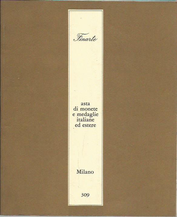 Asta di monete e medaglie italiane ed estere 309 1979