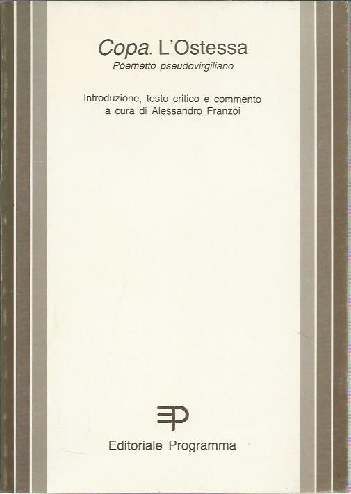 Copa. L'Ostessa (poemetto pseudovirgiliano)