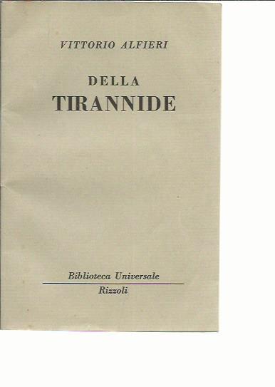 Della tirannide