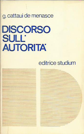 Discorso sull'autorità