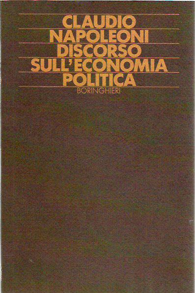 Discorso sull'economia politica
