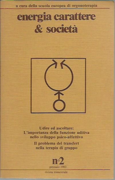 Energia carattere & società - N°2 1983