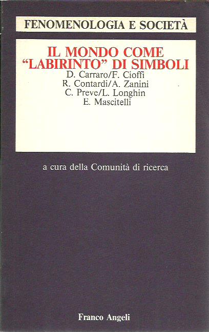 Il mondo come labirinto di simboli