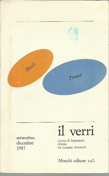 Il Verri (Musil - Proust) - Set/Dic 1987