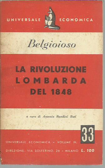 La rivoluzione Lombarda del 1848