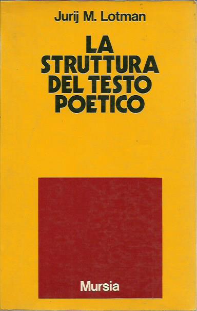 La struttura del testo poetico