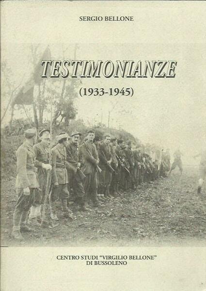 Testimonianze (1933-1945)