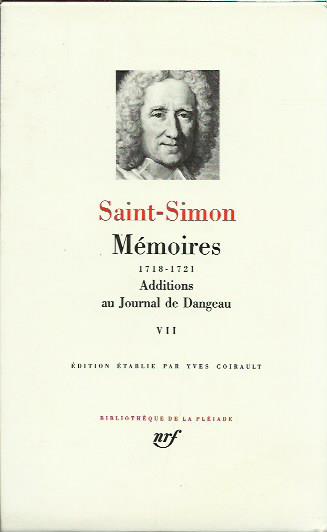 Mémoires 1718-1721: Tome VII