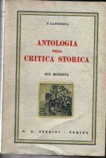 Antologia della critica storica