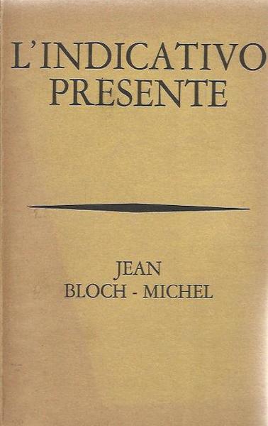 L'indicativo presente