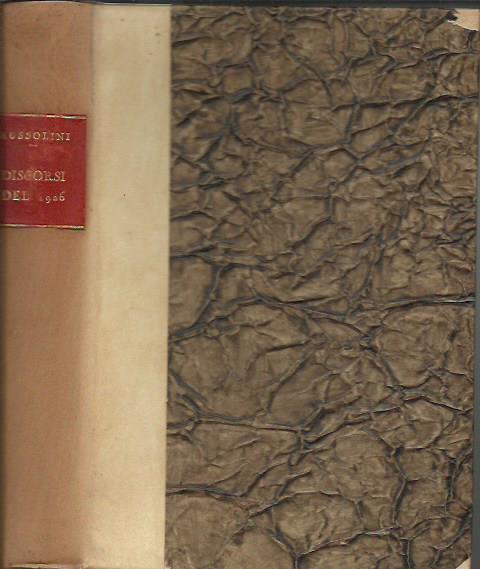 Discorsi del 1926