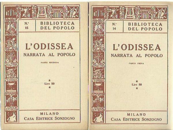 L'Odissea narrata al popolo (2 volumi)