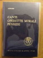 Canti, Operette morali, Pensieri