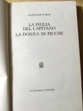 Figlia del Capitano, La donna di Picche (la)