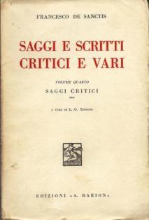 Saggi e scritti critici e vari