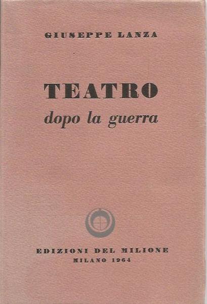 Teatro dopo la guerra