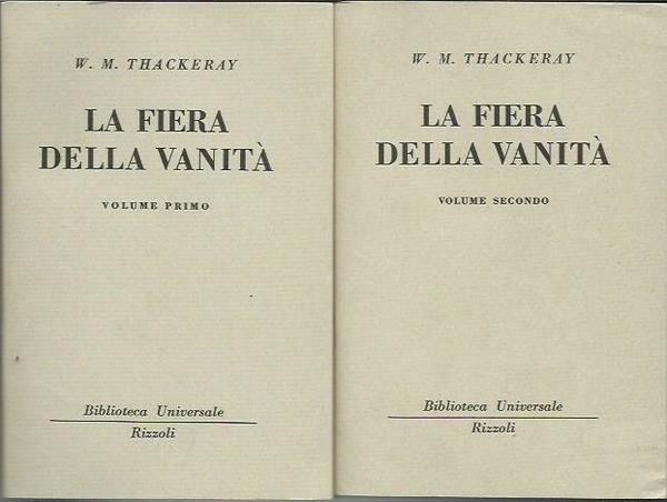 La fiera delle vanità (2 voll.)