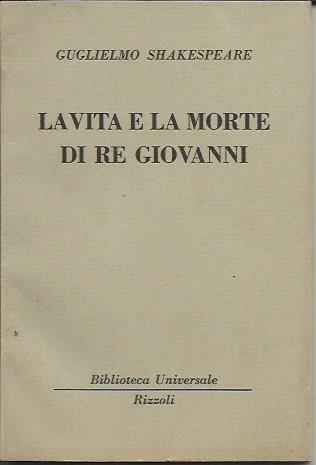 La vita e la morte di re Giovanni